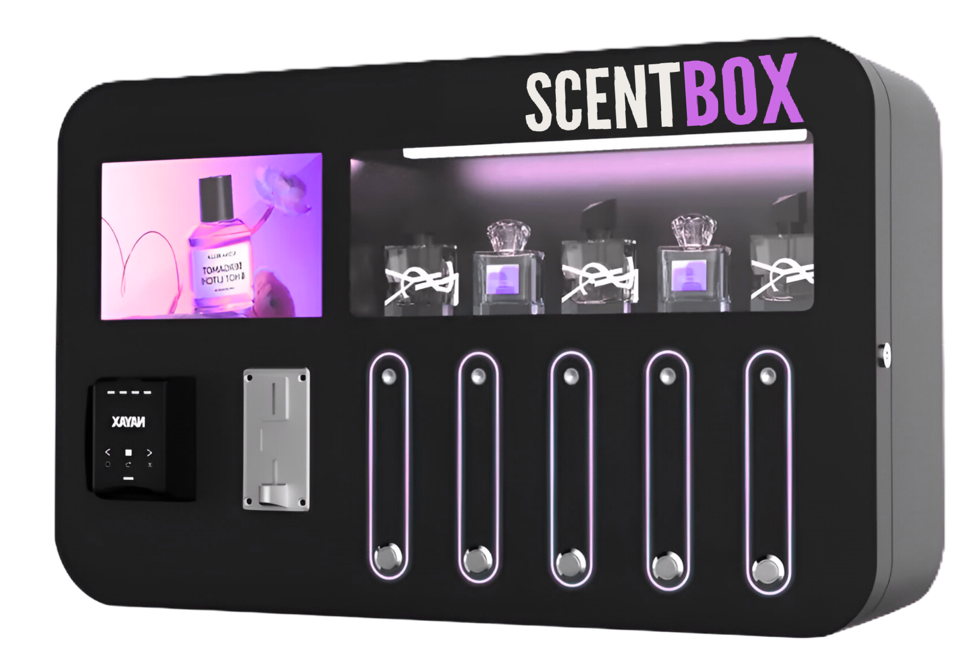 SCENTBOX vending machine